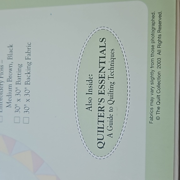 Quilt Kit "Harvest Party" - Picture 6 of 6